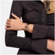 SWATCH BROWNEE Γυναικείο Ρολόι Καφέ Δερμάτινο Λούρακι YLG701