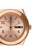 SWATCH BROWNEE Γυναικείο Ρολόι Καφέ Δερμάτινο Λούρακι YLG701