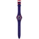 SWATCH BLUE TO BASICS Ρολόι Μπλε λουράκι σιλικόνης SO28B706