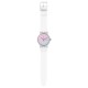 SWATCH POLAWHITE Unisex Ρολόι Λευκό  Λουράκι Σιλικόνης SO29K704-S14