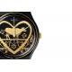 SWATCH DIE GLOCKE Ρολόι Unisex Μαύρο Δερμάτινο Λουράκι GB285