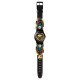 SWATCH DIE GLOCKE Ρολόι Unisex Μαύρο Δερμάτινο Λουράκι GB285