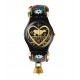 SWATCH DIE GLOCKE Ρολόι Unisex Μαύρο Δερμάτινο Λουράκι GB285