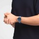 SWATCH AZURE BLUE DAZE Unisex Μπλε/Μαύρο Λουράκι Σιλικόνης SB07S106