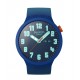 SWATCH ESSENTIALLY BOLD Ρολόι Unisex Μπλε Λουράκι Σιλικόνης SB01N700
