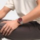SWATCH SCARLET SHIMMER Unisex Ασημί Ανοξείδωτο Ατσάλι μπρασελέ SB07S104G