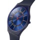 SWATCH VERY JAZZY BERRY Ρολόι Μπλε/Μπορντό Λουράκι Σιλικόνης SS08N117