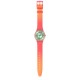 SWATCH MINTY MANGO DREAM Ρολόι Ροζ/Πορτοκαλί Λουράκι Σιλικόνης SS08P111