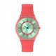 SWATCH MINTY MANGO DREAM Ρολόι Ροζ/Πορτοκαλί Λουράκι Σιλικόνης SS08P111