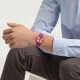 SWATCH SWEET STRAWBERRY DREAM Ρολόι Μωβ/Πορτοκαλί Λουράκι Σιλικόνης SS08V108