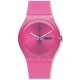 SWATCH PINK REBEL Ροζ Λουράκι Σιλικόνης SUOP700