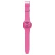 SWATCH PINK REBEL Ροζ Λουράκι Σιλικόνης SUOP700
