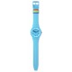 SWATCH PROUDLY BLUE Unisex Ρολόι Μπλε Λουράκι Σιλικόνης SO29S702