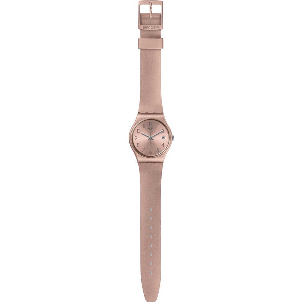 SWATCH PINKBAYA Ρολόι Ροζ Λουρί Σιλικόνης GP403