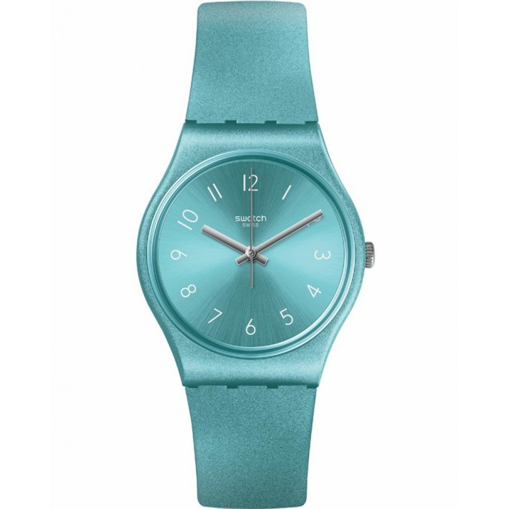 SWATCH So Blue Ρολόι γυναικείο μπλε λουράκι σιλικόνης GS160