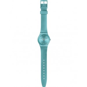 SWATCH So Blue Ρολόι γυναικείο μπλε λουράκι σιλικόνης GS160
