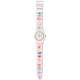 SWATCH HIGH TEAI Unisex Ρολόι Ροζ Λουράκι Σιλικόνης GW191