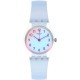 SWATCH CASUAL BLUE Γυναικείο-Παιδικό Ρολόι Μπλε Λουράκι  Σιλικόνης LK396