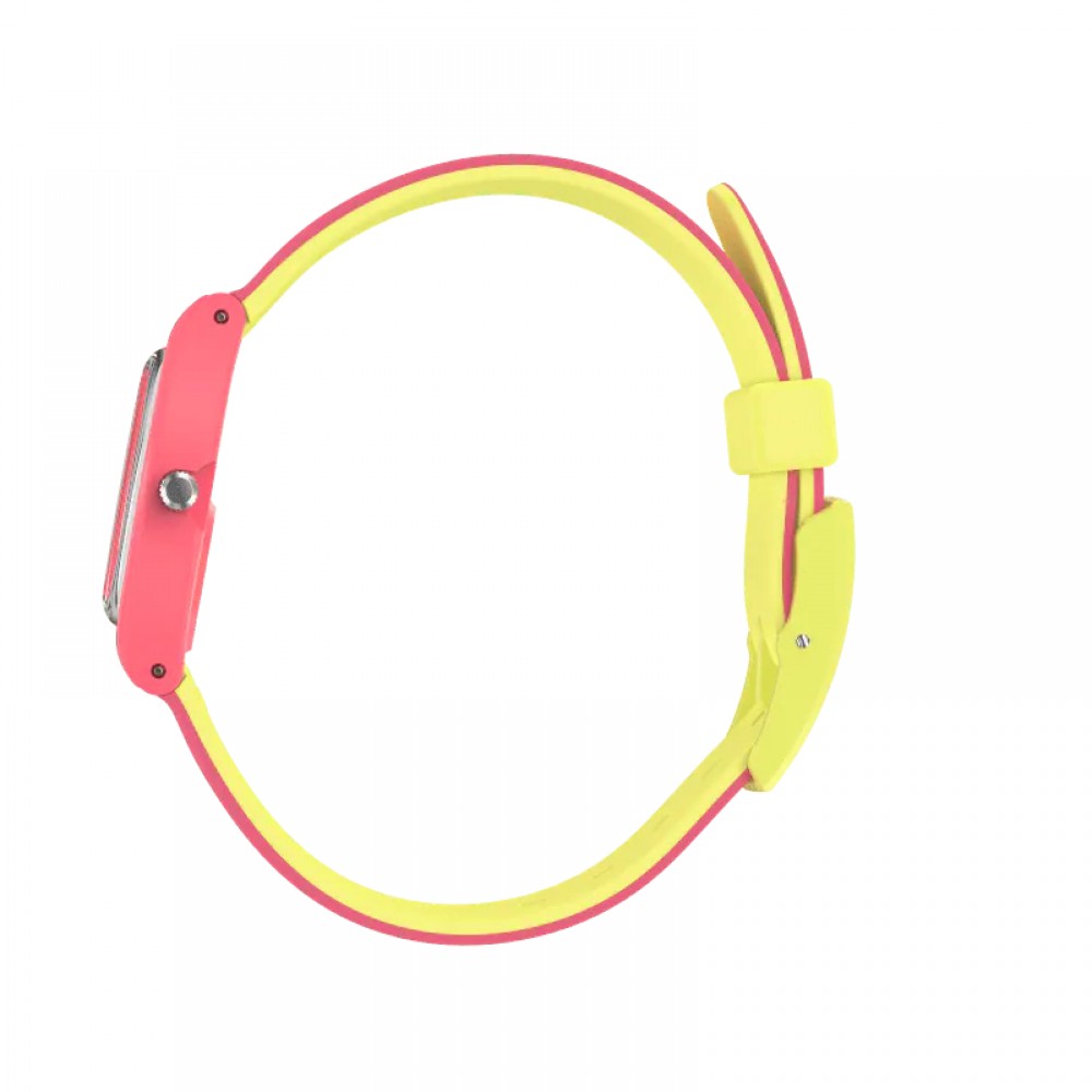 SWATCH BACK TO BIKO ROOSE Ladies Watch Pink Rubber Strap LP131C