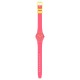 SWATCH BACK TO BIKO ROOSE Ladies Watch Pink Rubber Strap LP131C