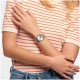 SWATCH METAL KNIT Ρολόι Γυναικείο Ασημί Ανοξείδωτο Ατσάλι μπρασελε SS08M100M