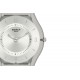 SWATCH METAL KNIT Ρολόι Γυναικείο Ασημί Ανοξείδωτο Ατσάλι μπρασελε SS08M100M