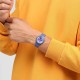 SWATCH METRO DECO Ρολόι Μωβ Λουράκι Σιλικόνης SS08N110