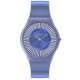 SWATCH METRO DECO Ρολόι Μωβ Λουράκι Σιλικόνης SS08N110