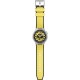 SWATCH BOLDEN YELLOW Unisex Κίτρινο/Μαύρο Λουράκι Σιλικόνης SB07S109