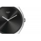 SWATCH BLACK QUILTED Ρολόι Γυναικείο Μαύρο Δερμάτινο Λουράκι SYXS136