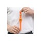 SWATCH PROUDLY ORANGE Unisex Ρολόι Πορτοκαλί Λουράκι Σιλικόνης  SO29O700
