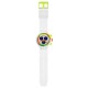 SWATCH NEON JELLY Χρονογράφος Unisex Ματ Διάφανο Λουράκι Σιλικόνης SB02K100