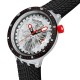 SWATCH THE PILGRIM - TREAD ON IT Ρολό Unisex Μαύρο λουράκι Σιλικόνης SB05K103