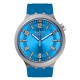 SWATCH BLUE IN THE WORKS Unisex Μπλε Λουράκι Σιλικόνης SB07S115