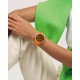 SWATCH CRUSHING ORANGE Ρολόι Πορτοκαλί Λουράκι Βιολογικής προέλευσης SB05O102