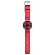 SWATCH RED JUICY Unisex Κόκκινο Λουράκι Σιλικόνης SB07S110