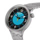 SWATCH FROSTBLOOM Unisex Ασημί Ανοξείδωτο Ατσάλι μπρασελέ SB07S116G