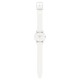 SWATCH WHITE CLASSINESS Ρολόι Γυναικείο Λευκό λουράκι σιλικόνης SS08K102-S14