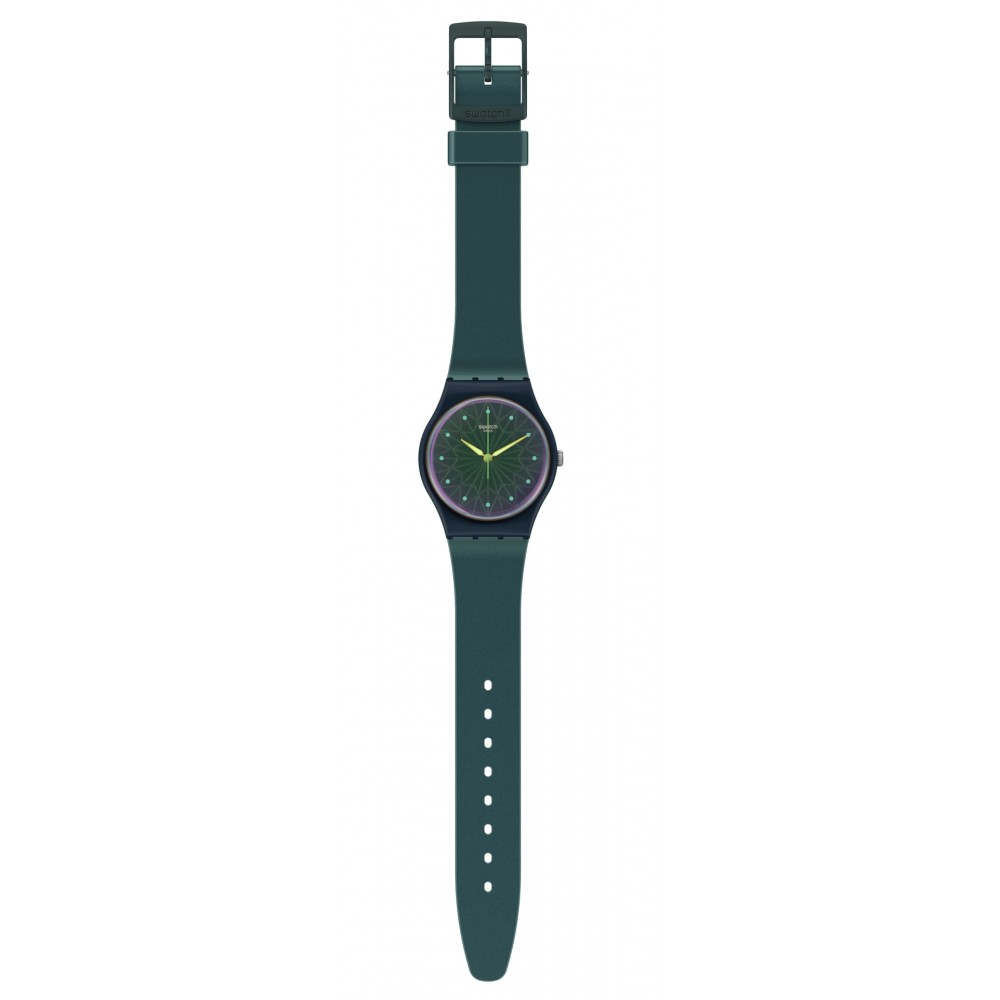 SWATCH DREAMING OF GEMSTONES Μπλε λουράκι σιλικόνης SO28N117