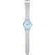 SWATCH BLUEBERRY  SKY Unisex Ρολόι Γκρι Λουράκι Σιλικόνης SO29M702