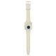 SWATCH WHAT IF…BEIGE? Ρολόι Unisex Μπεζ Βιολογικής Προέλευσης λουράκι SO34T700