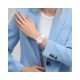 SWATCH WHAT IF…ALLWHITE? Ρολόι Unisex Λευκό Βιολογικής Προέλευσης λουράκι SO34W700