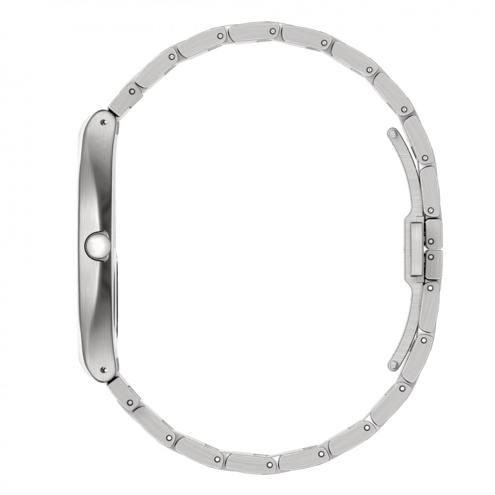 SWATCH RED GRAPHITE Ρολόι Unisex Ασημί Ανοξείδωτο Ατσάλι μπρασελέ  SS07S129G