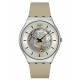 SWATCH QUARTZICLE Γκρι λουρί σιλικόνης SS07S145