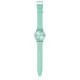 SWATCH PASTELICIOUS TEAL Ρολόι Γυναικείο Πράσινο πλαστικό Λουράκι SS08L100