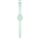SWATCH TURQUOISE LIGHTLY Γυναικείο Ρολόι Πράσινο Λουράκι Σιλικόνης SS08G107