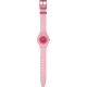 SWATCH RADIANTLY PINK Ρολόι Ροζ Λουράκι Σιλικόνης SS08P110