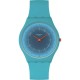 SWATCH RADIANTLY TEAL Ρολόι Τιρκουάζ Λουράκι Σιλικόνης SS08N114