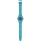 SWATCH RADIANTLY TEAL Ρολόι Τιρκουάζ Λουράκι Σιλικόνης SS08N114