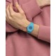 SWATCH RADIANTLY TEAL Ρολόι Τιρκουάζ Λουράκι Σιλικόνης SS08N114